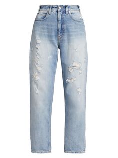 Прямые джинсы Juliette со средней посадкой Fortela, синий