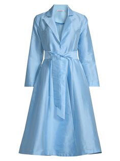 Платье миди Lucille с поясом Frances Valentine, синий