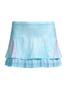 Плиссированная теннисная юбка Angel + Amethyst K-Swiss, синий