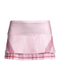 Многослойные мини-короткие теннисные шорты Plum &amp; Soft Berry K-Swiss