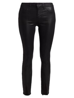 Узкие брюки из искусственной кожи Jyothi L&apos;AGENCE L'agence