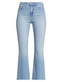 Расклешенные джинсы Kendra с высокой посадкой L&apos;AGENCE L'agence