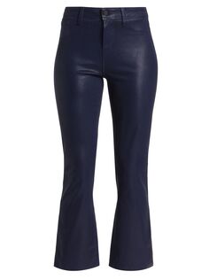 Укороченные джинсы Kendra с покрытием L&apos;AGENCE L'agence