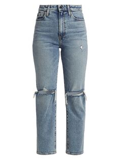 Свободные прямые джинсы Mia с высокой посадкой LE JEAN