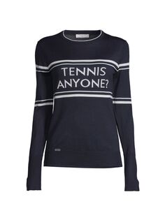 Теннисный свитер L&apos;Etoile Sport, белый