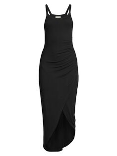 Платье миди с накидкой Bardot L*Space, черный