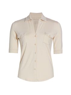 Рубашка Soft Touch с карманом на локте Majestic Filatures