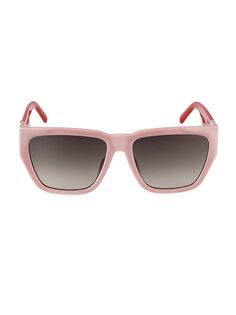 Квадратные солнцезащитные очки 57 мм Marc Jacobs, розовый