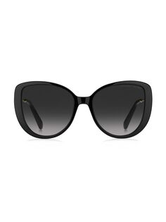 Большие солнцезащитные очки 56 мм Marc Jacobs, черный