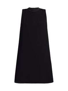 Платье трапециевидной формы без рукавов Mariacarla Marella, черный