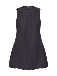 Мини-платье с пузырьками Marina Moscone, черный