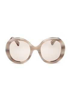 Круглые солнцезащитные очки Renee 54 мм Max Mara, серый