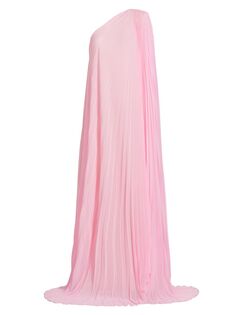 Асимметричное платье Sophia на одно плечо Michael Costello Collection, розовый
