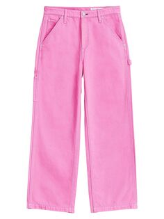 Широкие джинсы Sid Carpenter rag &amp; bone, розовый