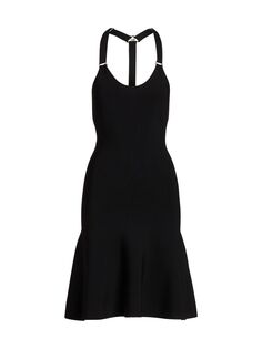 Платье без рукавов до колен Ralph Lauren Collection, черный