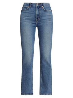 Укороченные джинсы Bootcut 70-х годов Re/done, синий