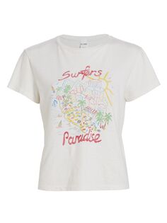 Классическая футболка Surfers Paradise Re/done, белый