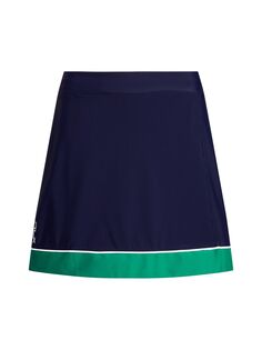 RLX Golf &amp; Tennis Faux Wrap Мини-короткие шорты RLX Ralph Lauren, зеленый