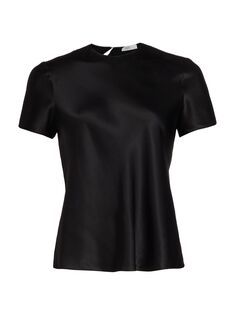 Шелковая футболка Bias Rosetta Getty, черный