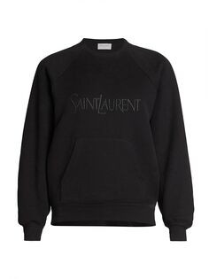 Толстовка реглан Saint Laurent