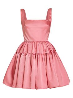 Мини-платье Britney с оборками Sau Lee, розовый