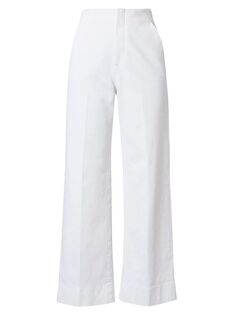 Эластичные расклешенные джинсы Scanlan Theodore, белый