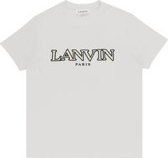 Футболка Lanvin Curb Regular Fit, кремовый