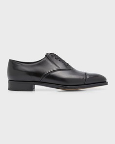 Мужские кожаные оксфорды Moorgate с закрытым носком John Lobb