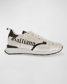 Мужские беговые кроссовки Gazette с логотипом John Galliano Paris