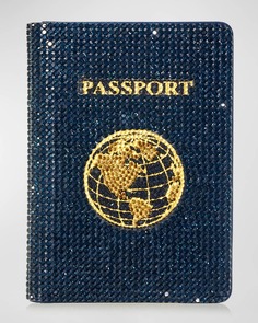 Обложка для паспорта Allover Crystal Judith Leiber Couture