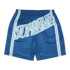 Шорты Supreme Slap Shot Baggy Mesh, темно-синий