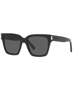 Солнцезащитные очки унисекс yves, sl 507 55 Saint Laurent, черный