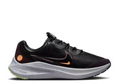 Кроссовки Nike WMNS ZOOM WINFLO 8 SHIELD &apos;BLACK ATOMIC ORANGE&apos;, черный