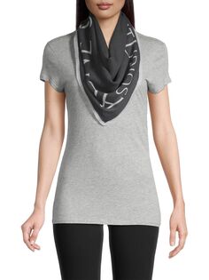 Квадратный шерстяной шарф с логотипом Varbone Acne Studios