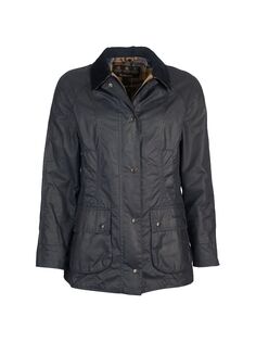 Куртка из вощеного хлопка Beadnell Barbour, нави