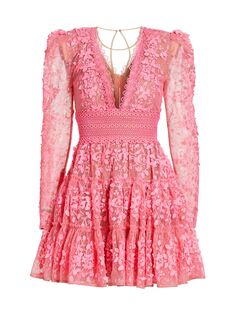 Мини-платье Меган Bronx and Banco, розовый