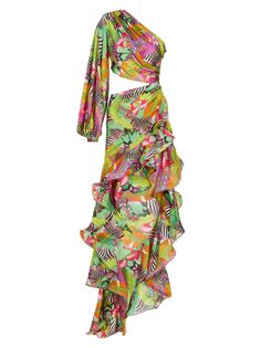 Платье Hanna Miami с вырезами Bronx and Banco, разноцветный
