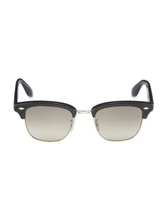 Квадратные солнцезащитные очки Capannelle 48 мм Brunello Cucinelli &amp; Oliver Peoples, черный