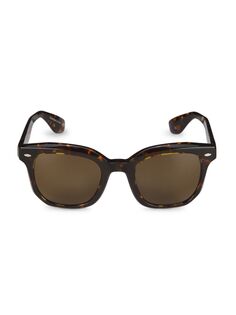Квадратные солнцезащитные очки Filu&apos; 50 мм Brunello Cucinelli &amp; Oliver Peoples