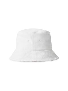 Джинсовая шляпа-ведро Burberry, белый
