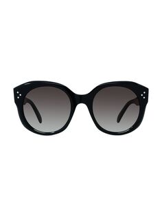 Круглые солнцезащитные очки 53 мм CELINE, черный