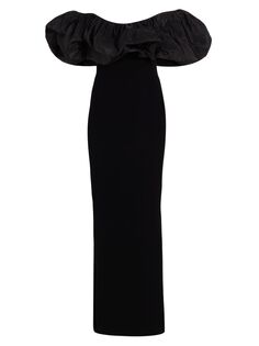 Платье-футляр St. Martin с открытыми плечами Catherine Regehr, черный