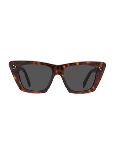 Солнцезащитные очки «кошачий глаз» 51 мм CELINE