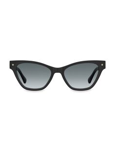 Солнцезащитные очки «кошачий глаз» 52 мм Chiara Ferragni, черный