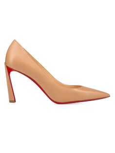 Кожаные туфли Condora Christian Louboutin, бежевый