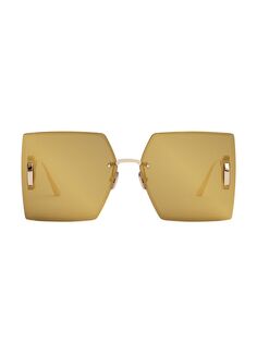 Солнцезащитные очки квадратной формы 30Montaigne S7U 64 мм Dior, золотой