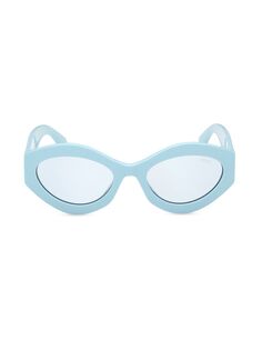 Солнцезащитные очки «кошачий глаз» 54 мм Emilio Pucci, синий