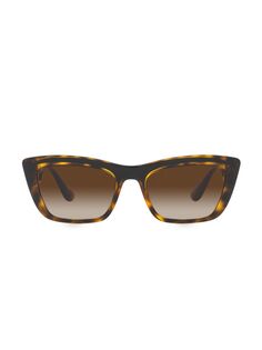 Солнцезащитные очки «кошачий глаз» 54 мм DOLCE&amp;GABBANA, черный
