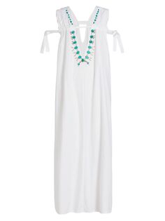 Макси-платье Afef Fortela, белый