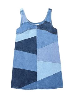 Джинсовое мини-платье Frame Atelier Frame, синий